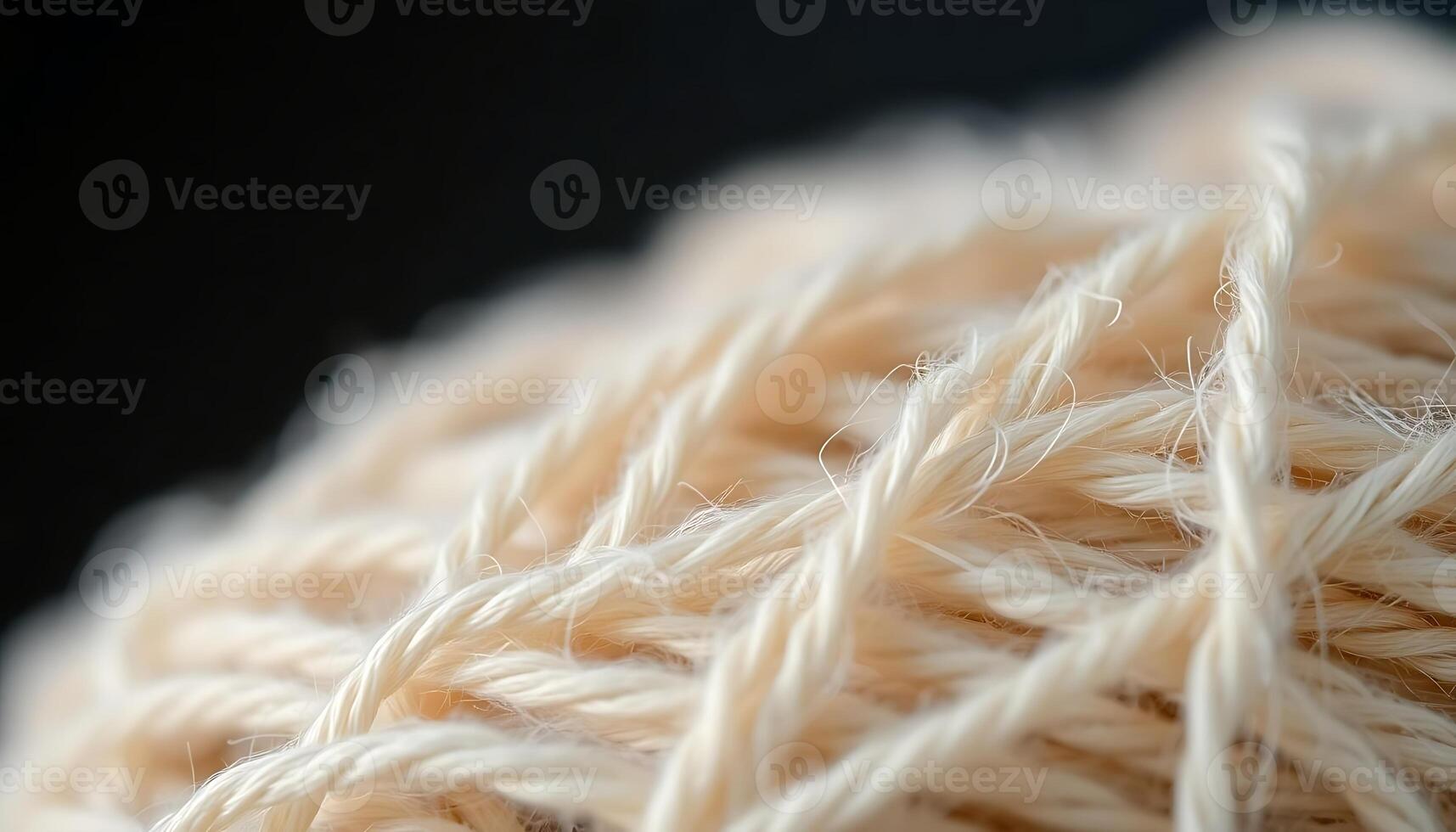 close up of a ball of yarn photo