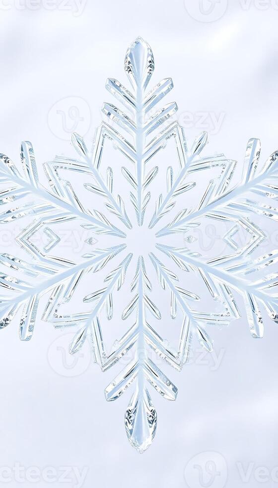 snowflake that looks like a snowflake photo