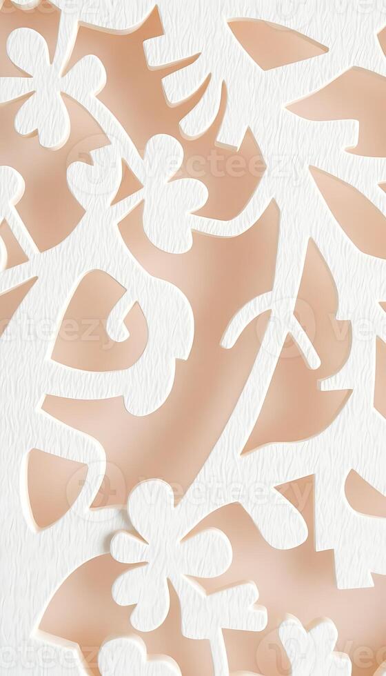 close up of a pattern on a wall photo