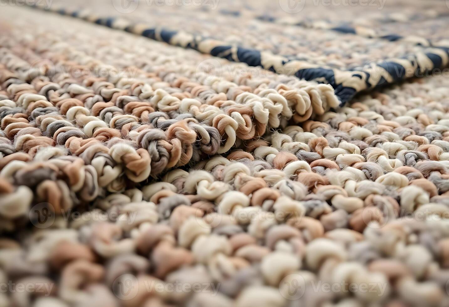 close up of a carpet with a rug on it photo