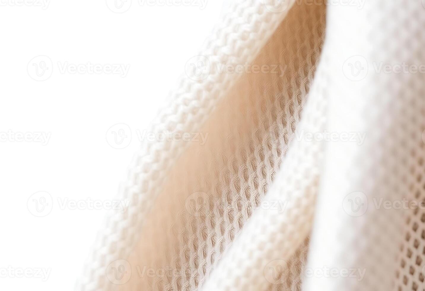close up of a curtain with a white background photo
