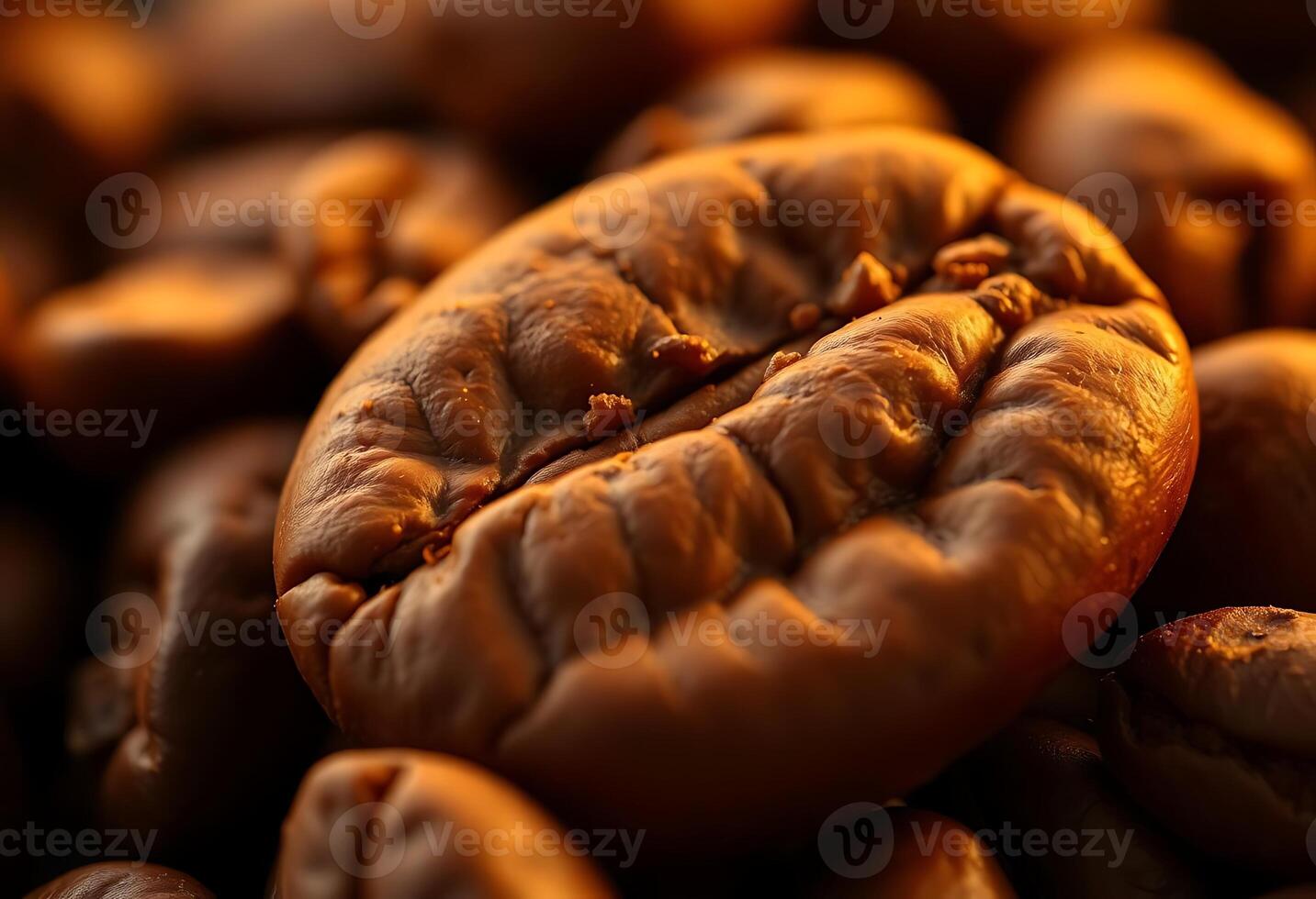 pile of coffee beans sitting on top of each other photo