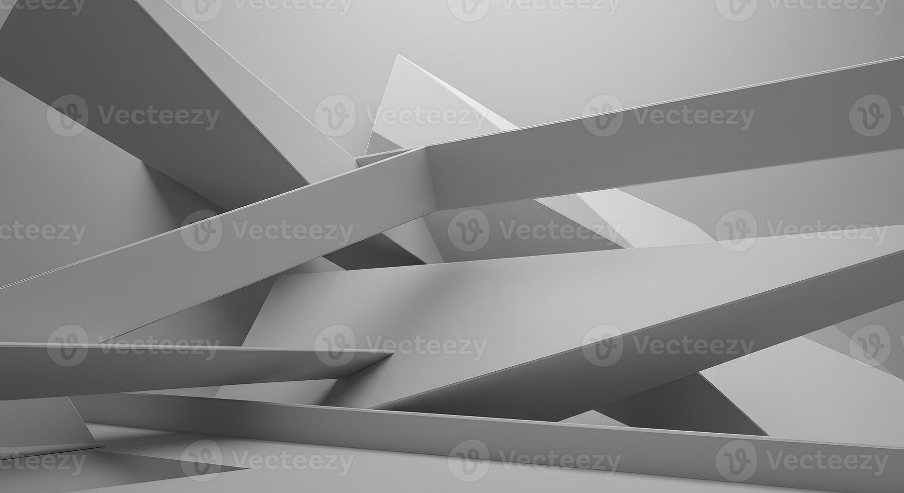 Abstract 3d abstract background with white lines photo