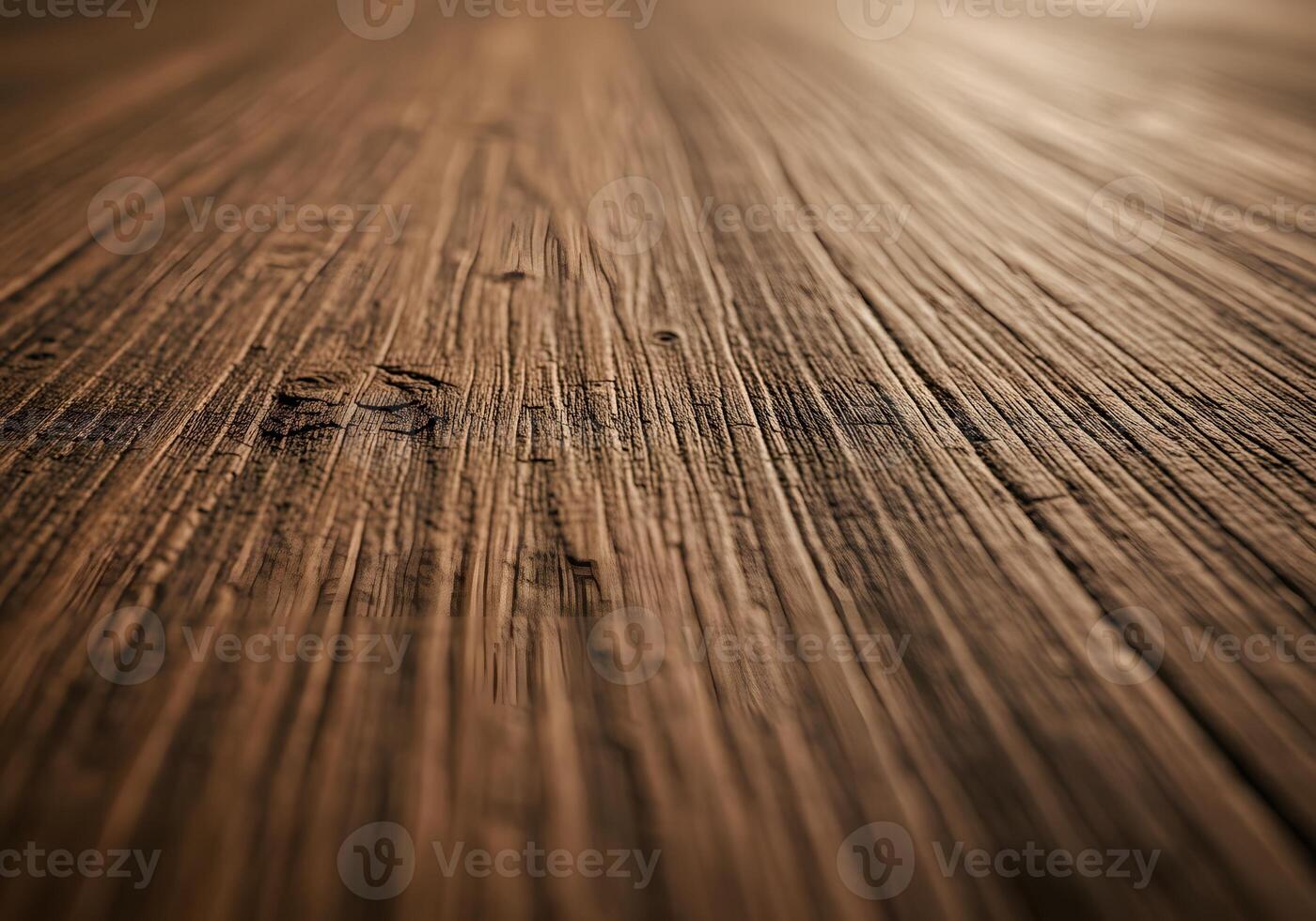 Close-Up Wood Grain Texture Rustic Brown Wooden Surface, Detailed Natural Patterns, Plank Background. photo