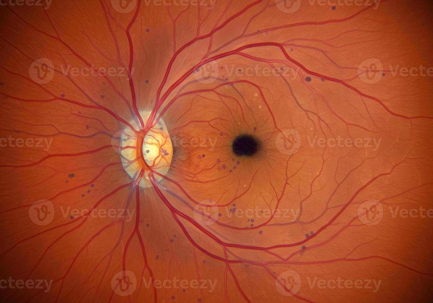 Eye retina medical image photo