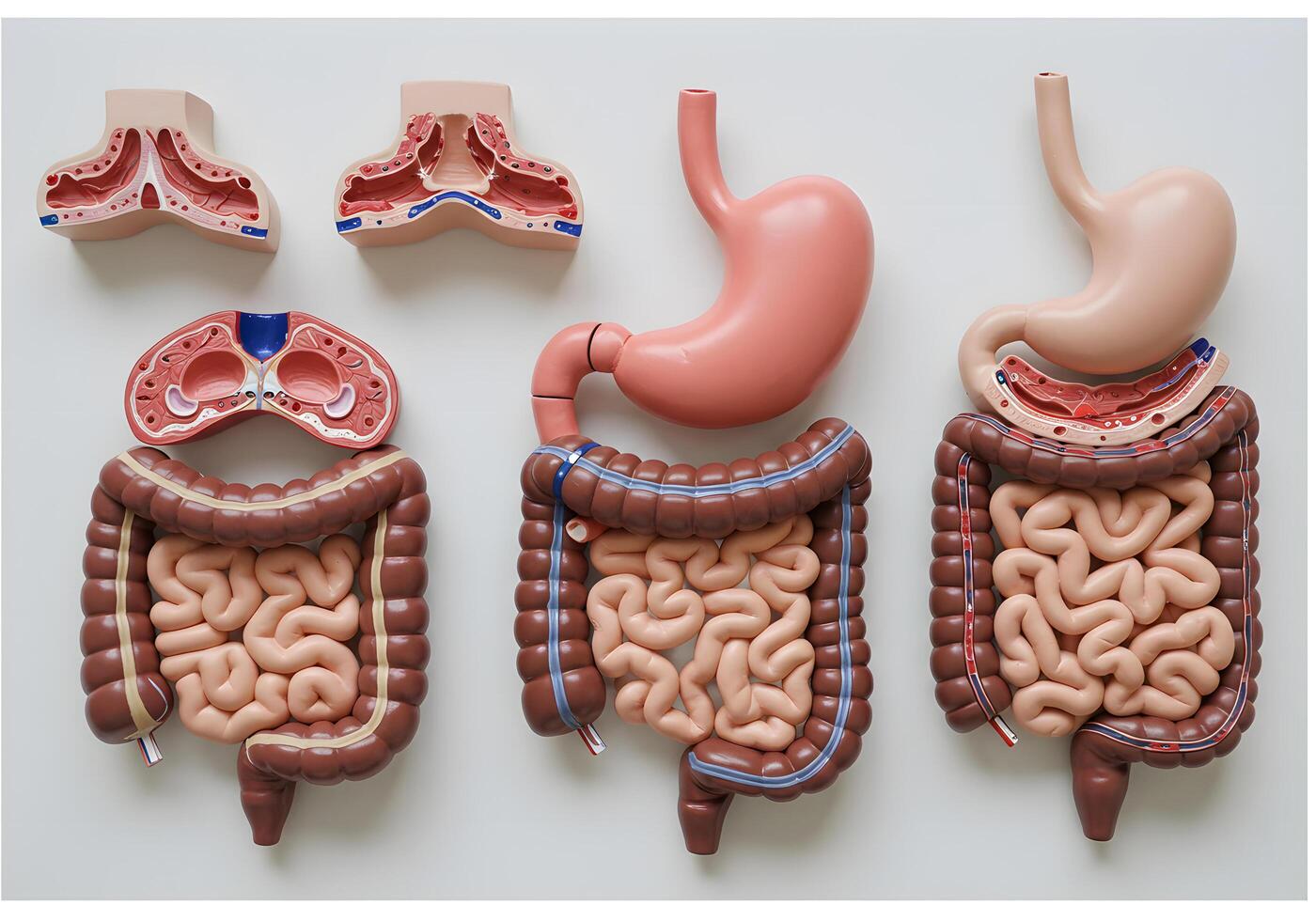 Digestive system anatomical models photo