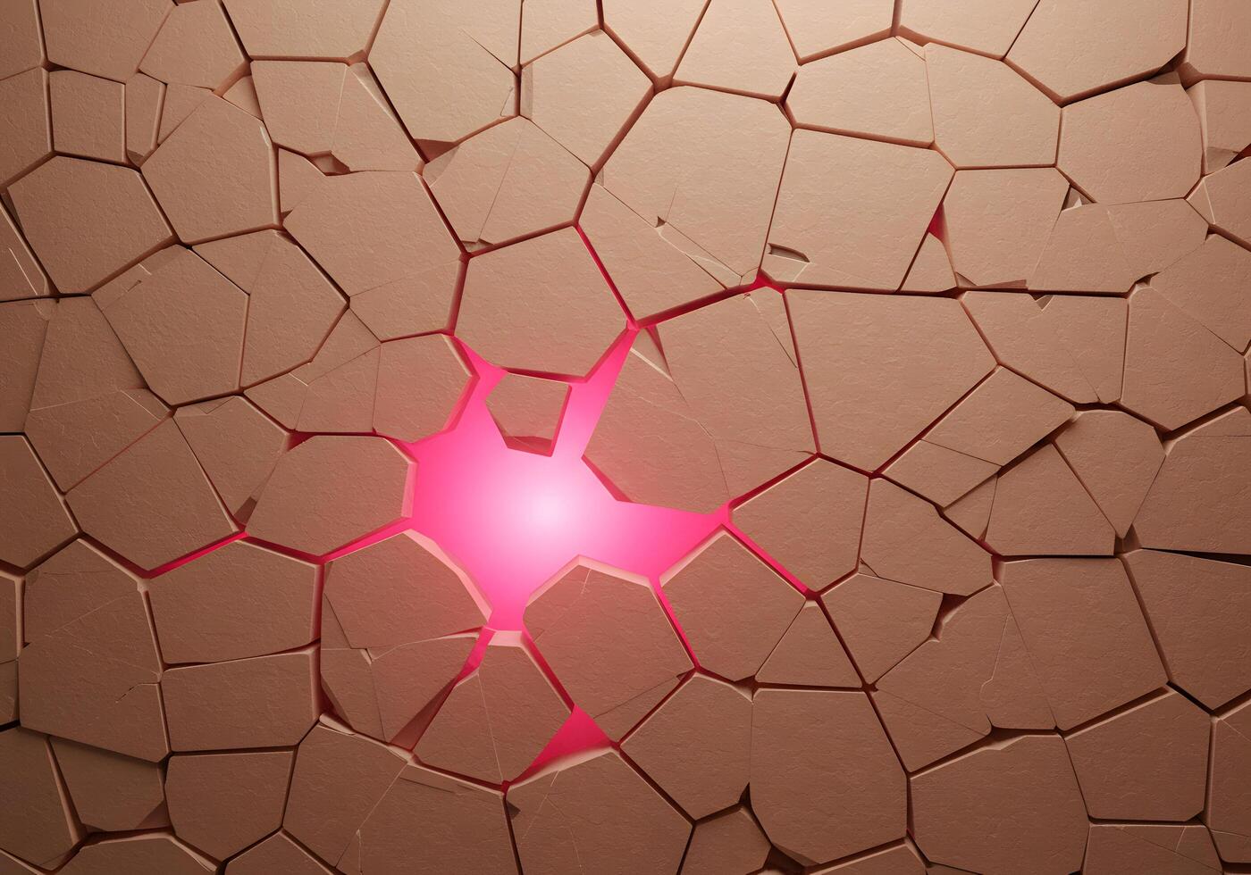 Cracked beige surface abstract background photo