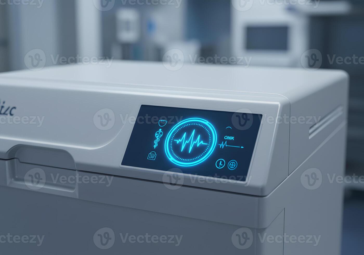 Medical device digital display technology photo