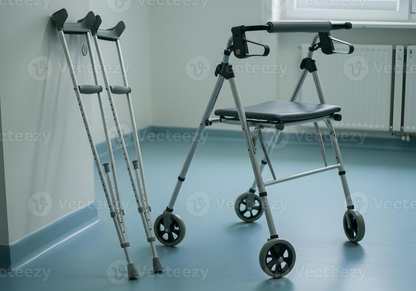 Medical equipment in clean room photo