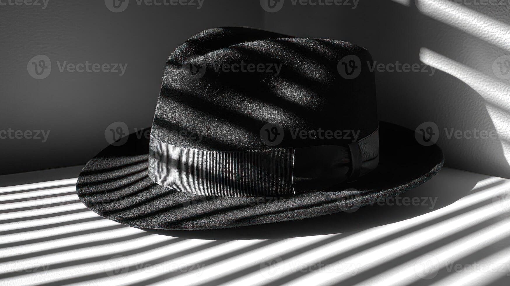 A hat on a table photo