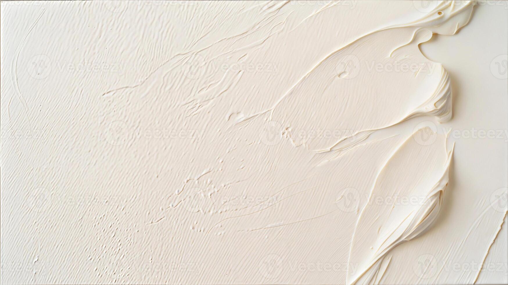 A white painting with a white background photo
