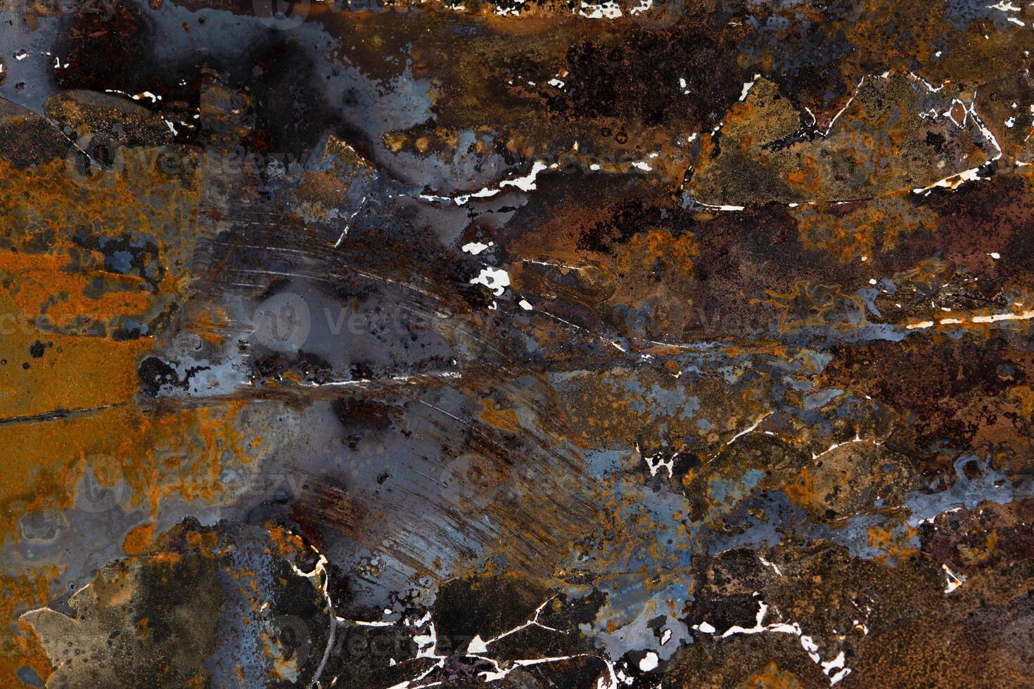Rusty iron texture for background and graphic elements. photo