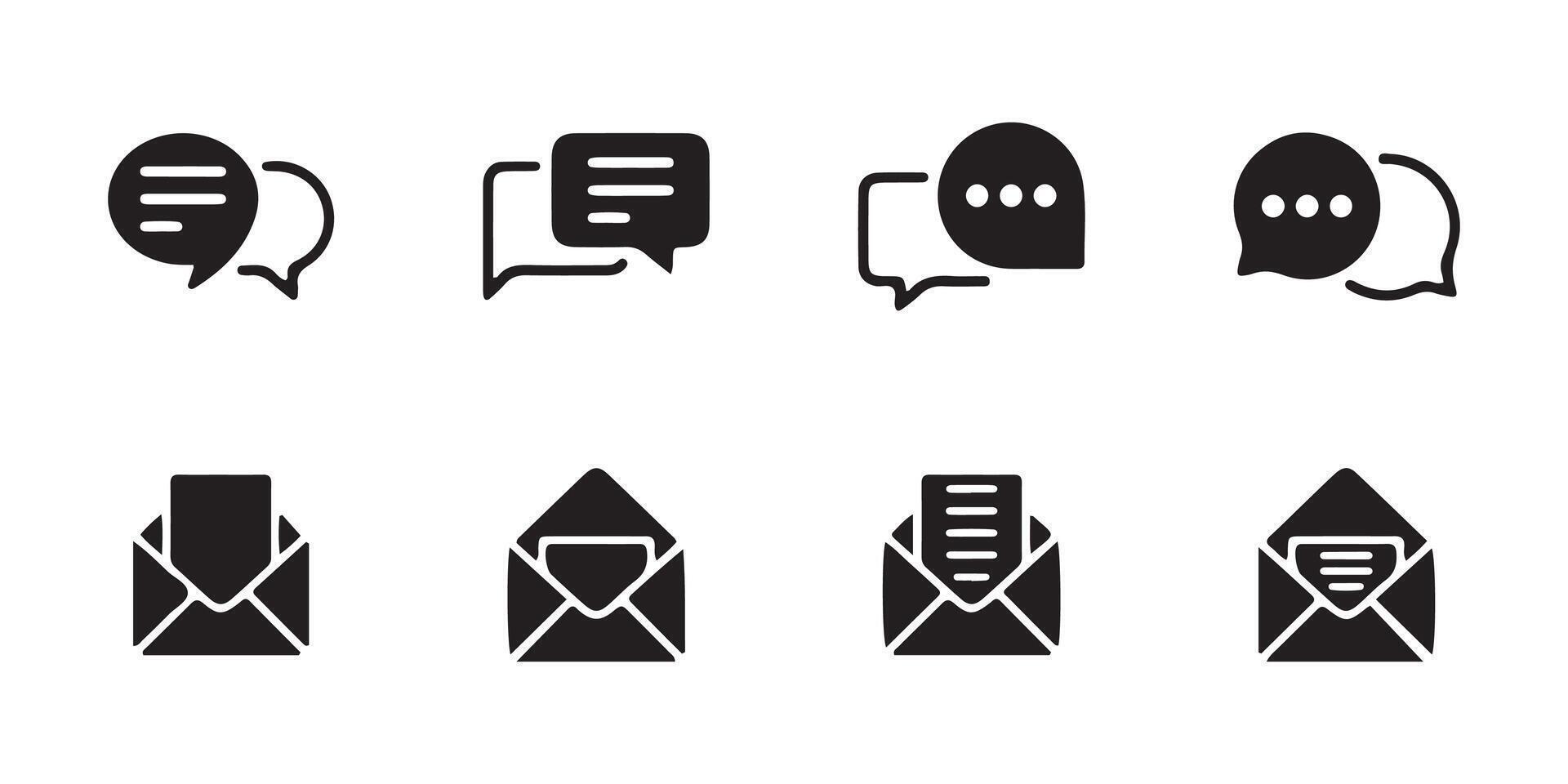 Comment icon speech bubble symbol vector