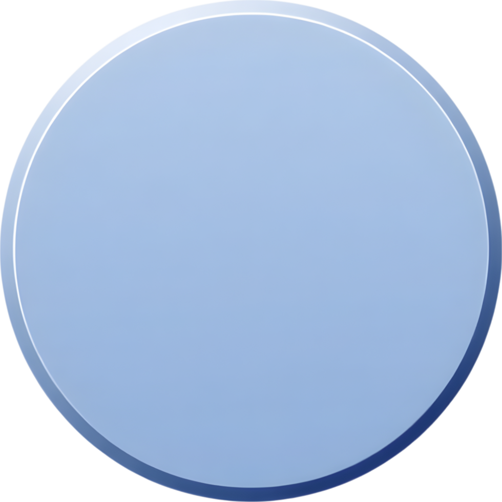 Plain light blue circle png