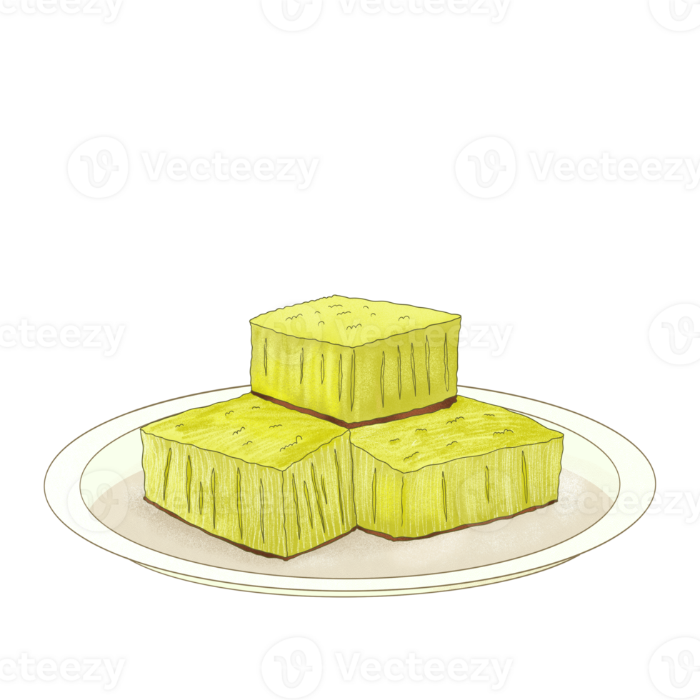 Bika Ambon Food Traditional Illustration png
