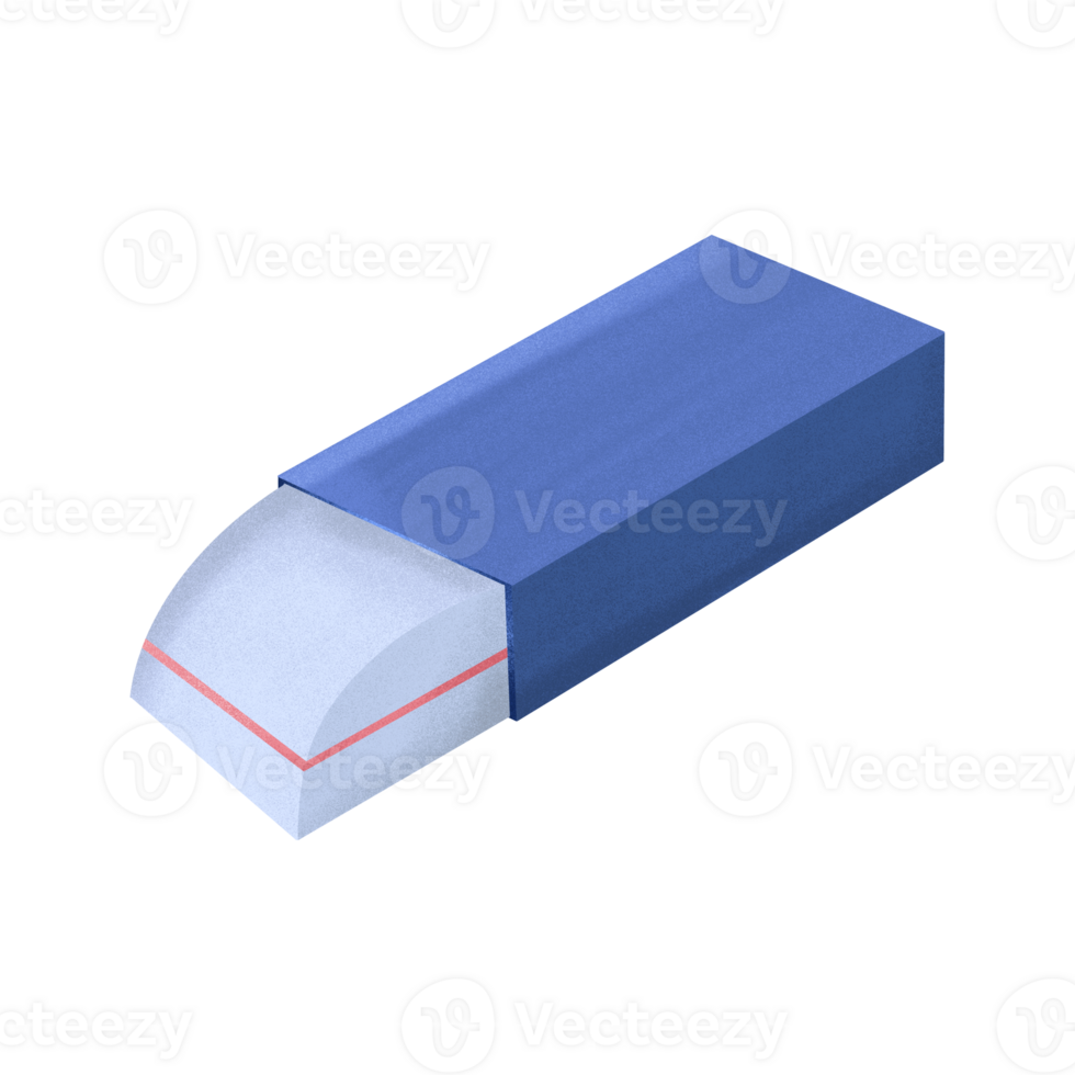 Eraser Illustration Cute png