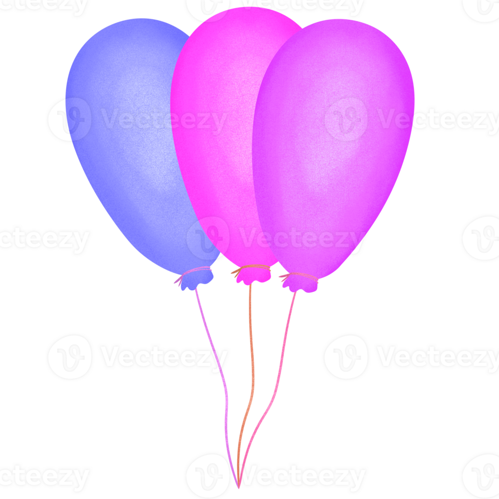 Ballon Illustration Element png