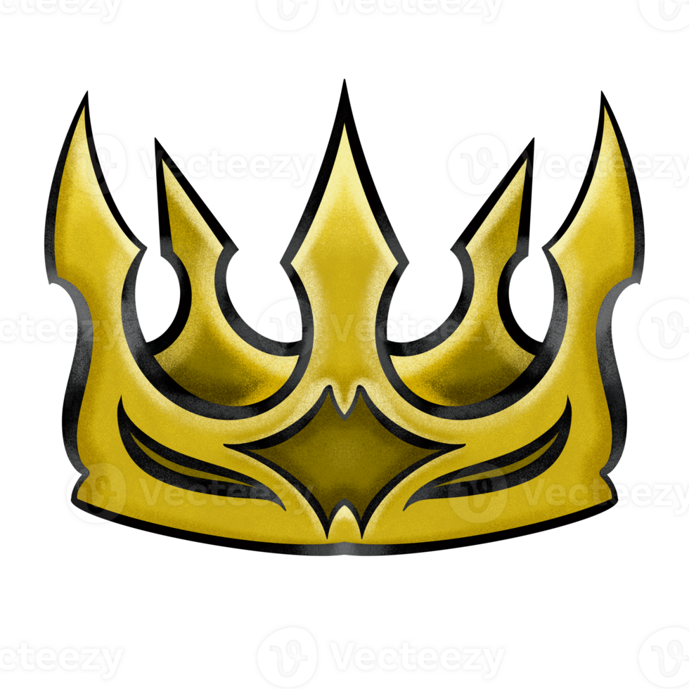 Crown Illustration design Logo png