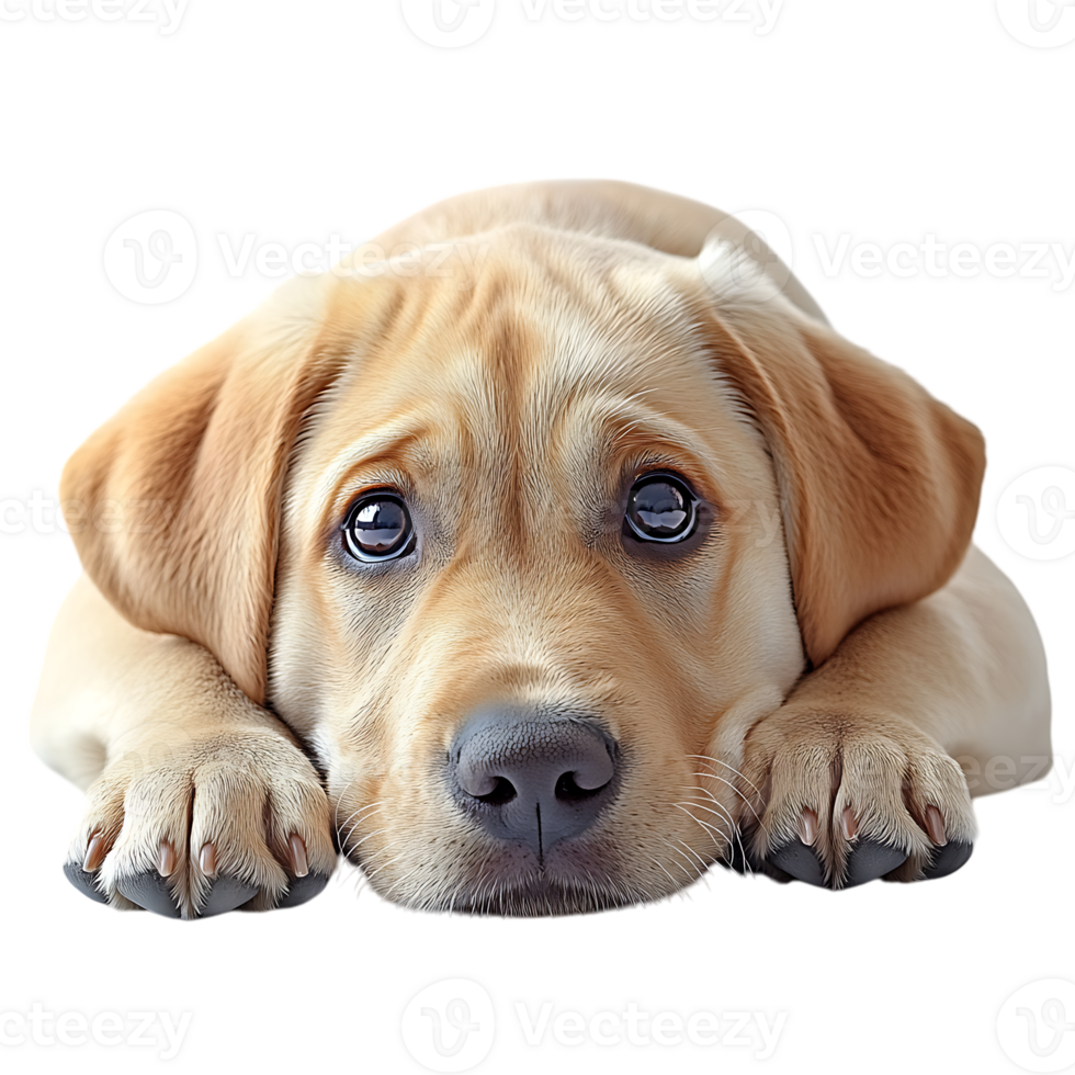 Labrador retriever lying down with head on paw Pet adoption and rescue websites Pet supplies and accessories branding Educational and veterinary content png