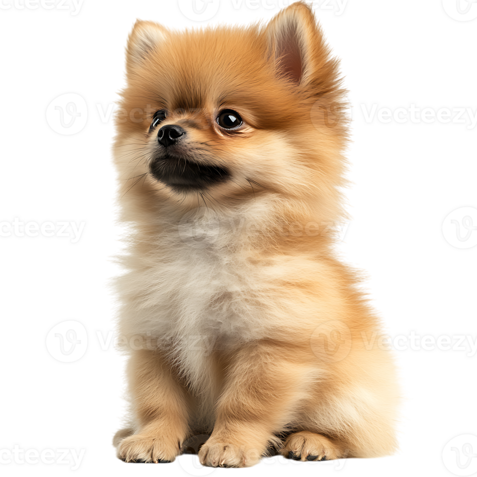 pomeranian pup with fluffy fur Pet adoption and rescue websites Pet supplies and accessories branding Educational and veterinary content png
