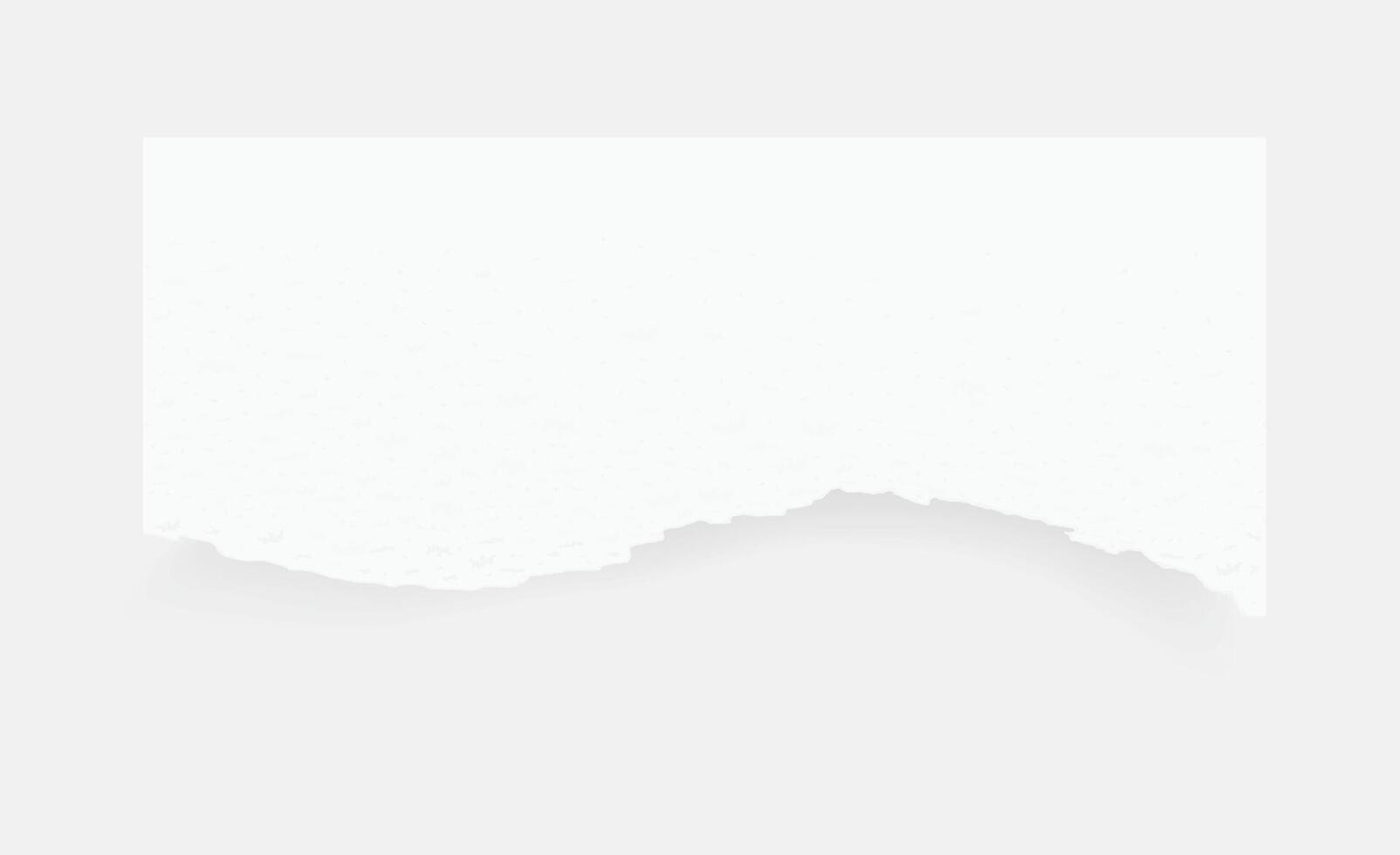 Torn paper edges. Ripped papers vector