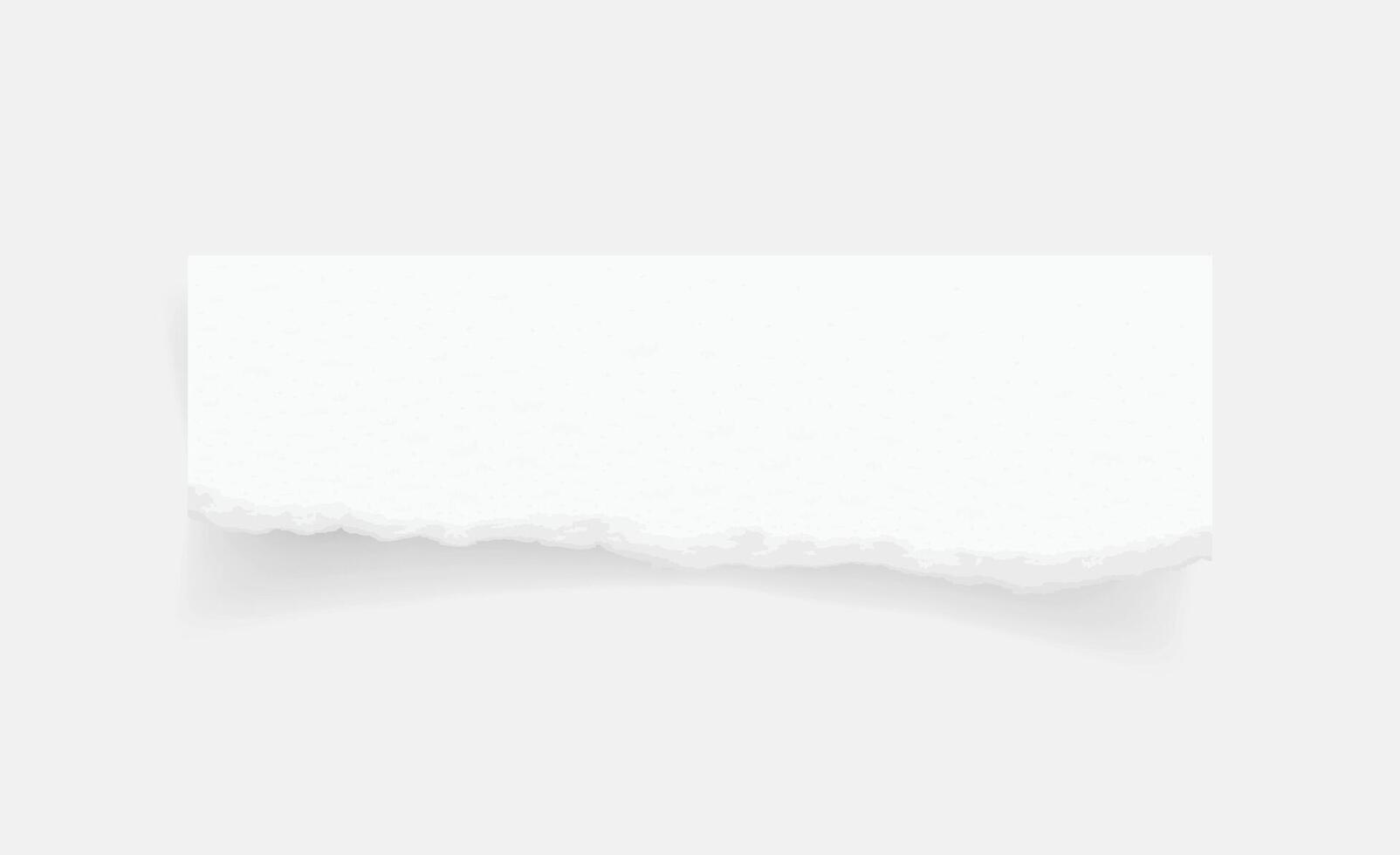Torn paper edges. Ripped paper texture vector