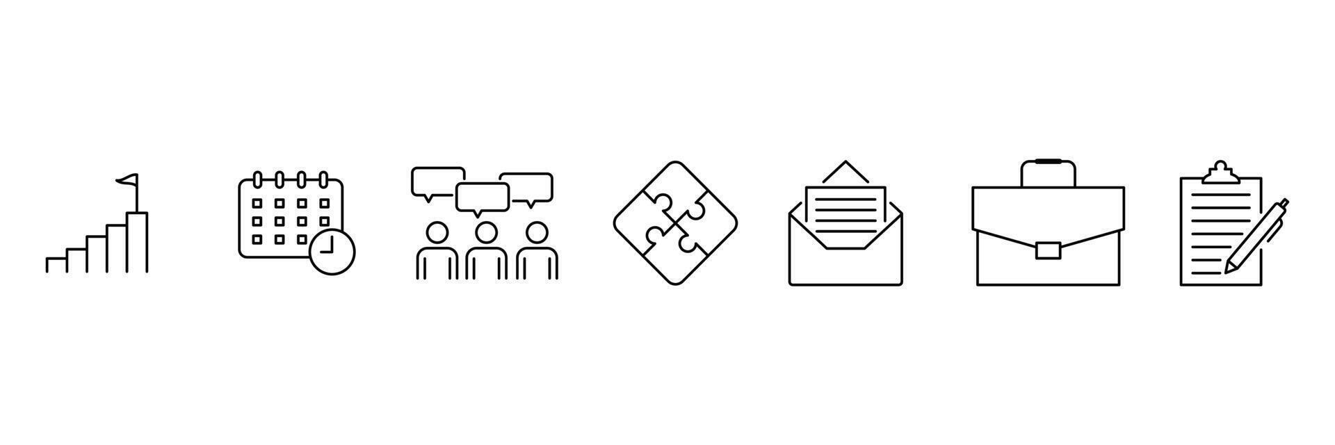 Set of communication icon collection. Dialogue, conversation or chatting related symbol. vector