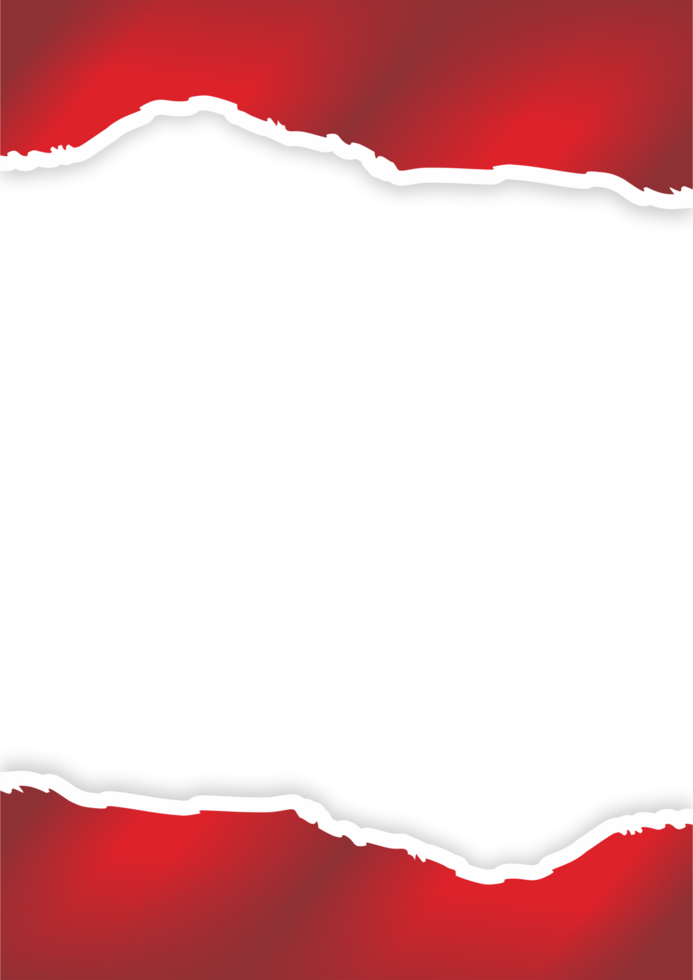 VERTICAL DOUBLE TORN PAPER ABSTRACT BACKGROUND RED MAROON png
