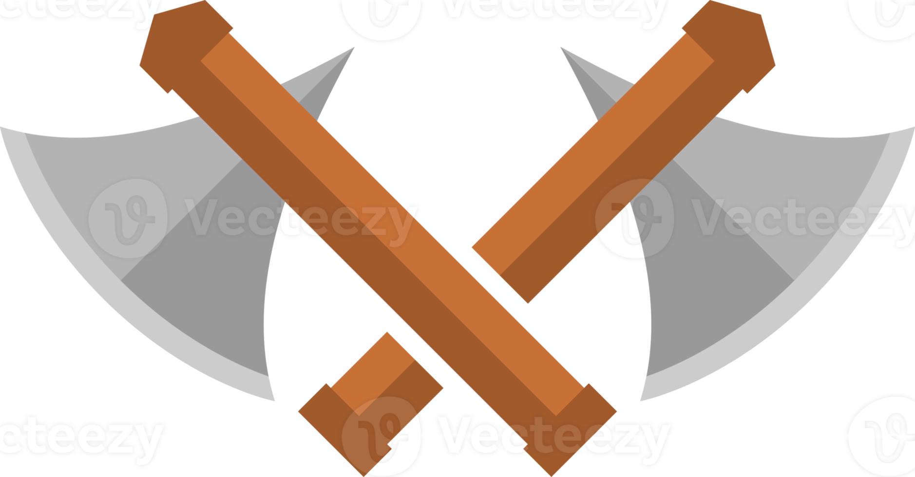 Cross axe tool icon png