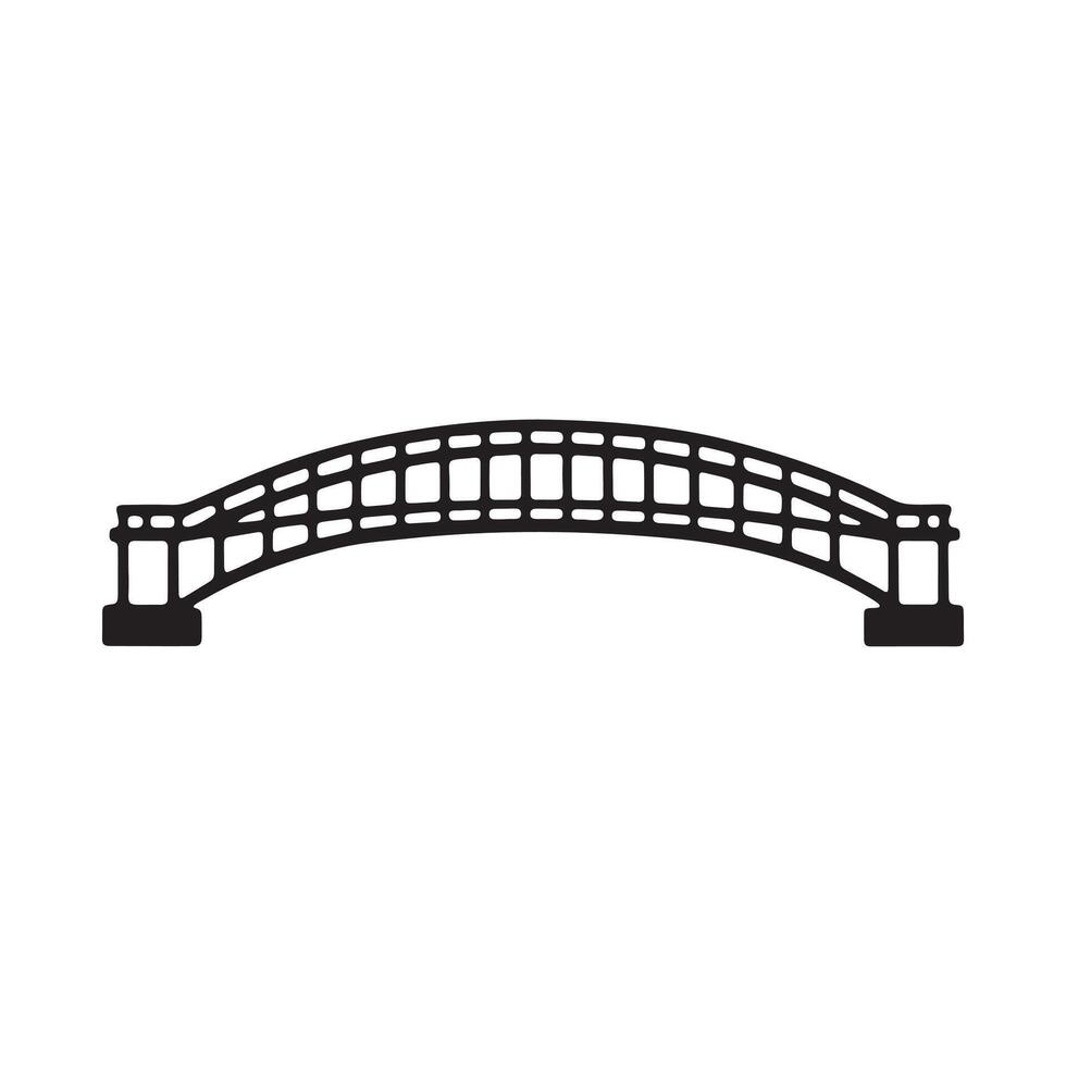 Bridge Icon, Simple and Modern for Web, App Design vector