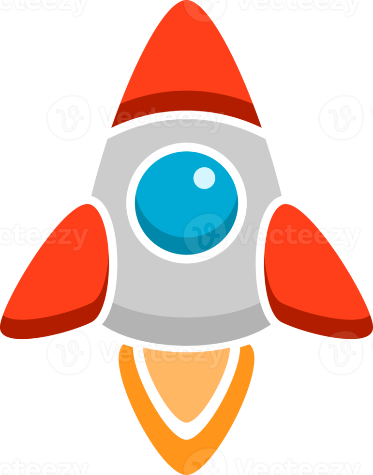 Gray spaceship rocket launch cartoon png
