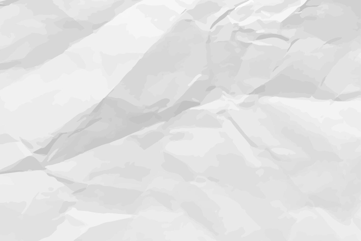 White clean paper . Horizontal crumpled empty paper template for posters and banners. illustration vector