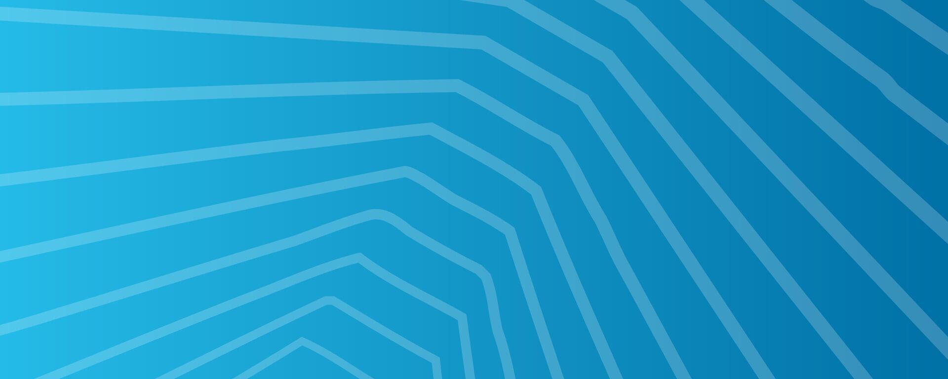 Modern blue gradient with lines. Header banner. Bright geometric presentation backdrops. illustration vector