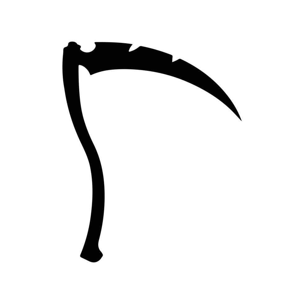 scythe icon design template simple and clean vector
