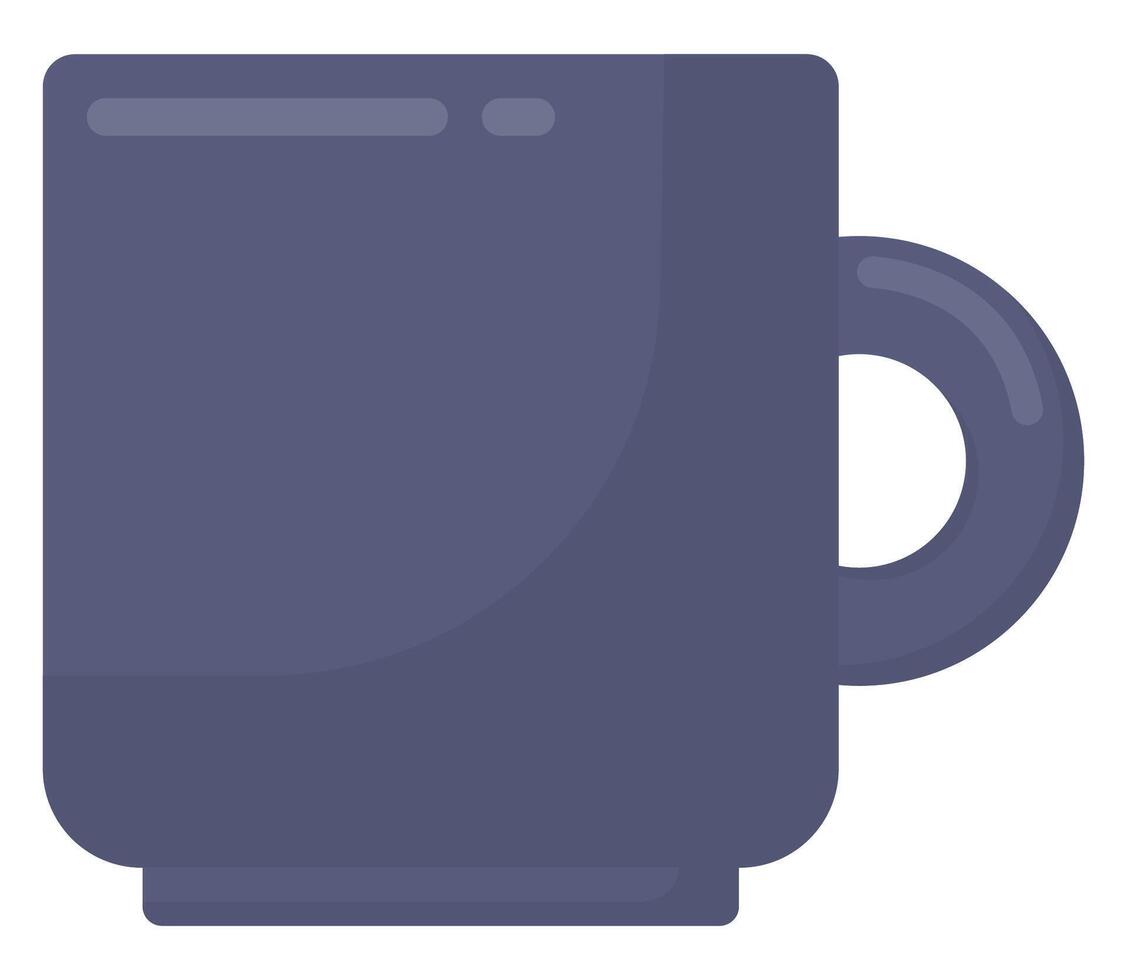 Cup design isolated on white background. vector