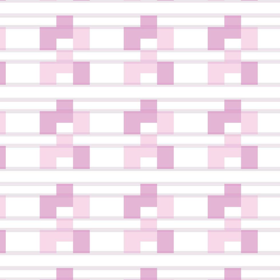 Elegant Pink and White Square Grid Pattern with Gradient Variation vector