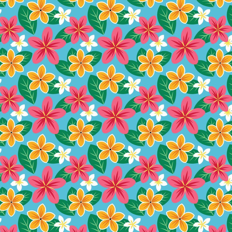 Exquisite Vibrant Floral Pattern Featuring Red, Yellow, and White Blooms vector
