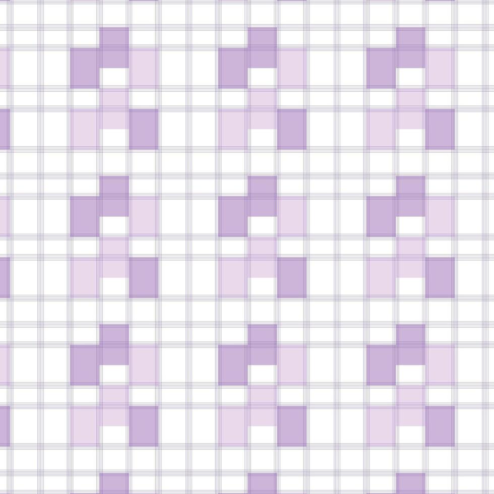 Intricate Purple and White Plaid Pattern with Subtle Gradient Effect vector