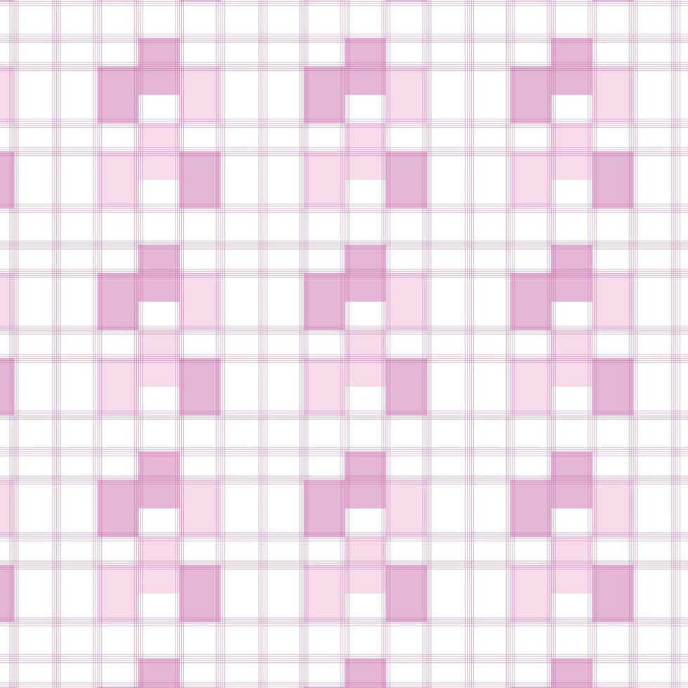 Dynamic Intersecting Pink Grid Pattern with Plaid Accents vector