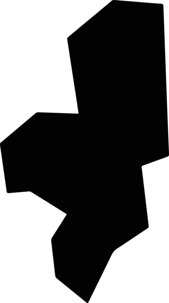 Delgado El Salvador silhouette map vector