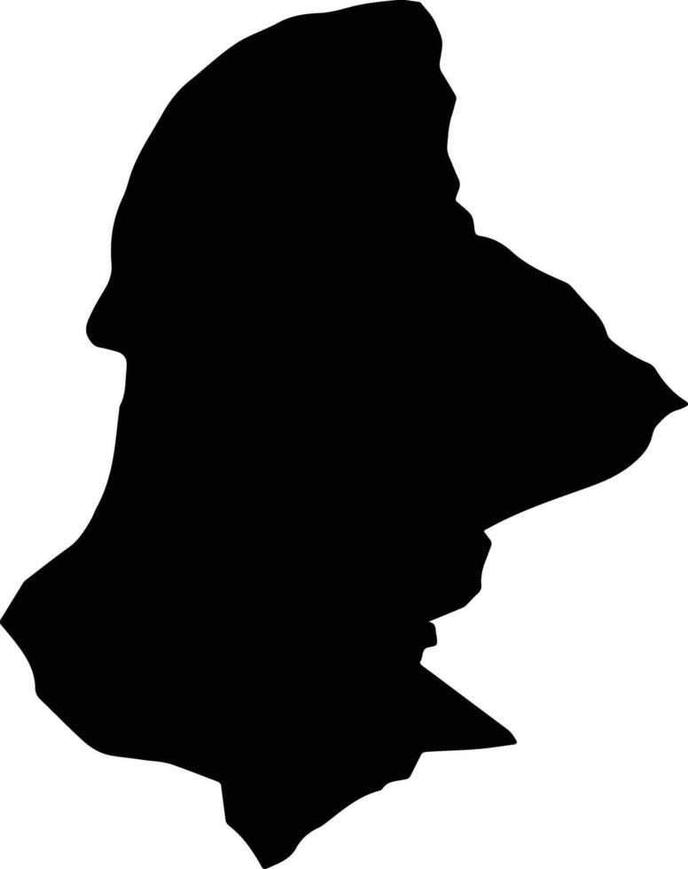 Delice Turkey silhouette map vector