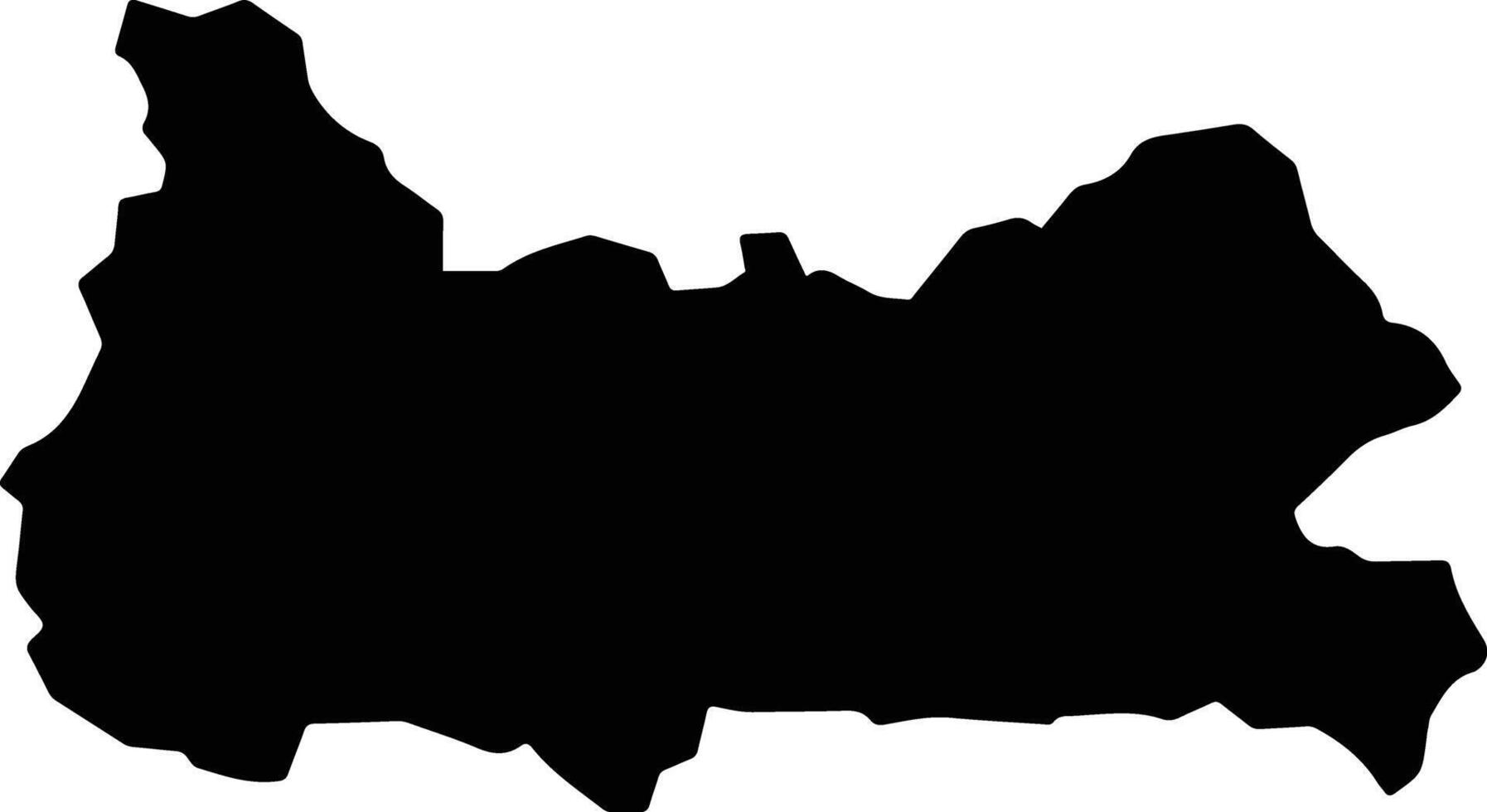 Det Khi Na Myanmar silhouette map vector