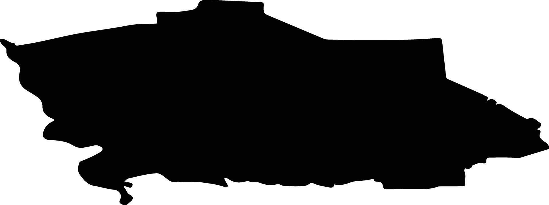 Deventer Netherlands silhouette map vector
