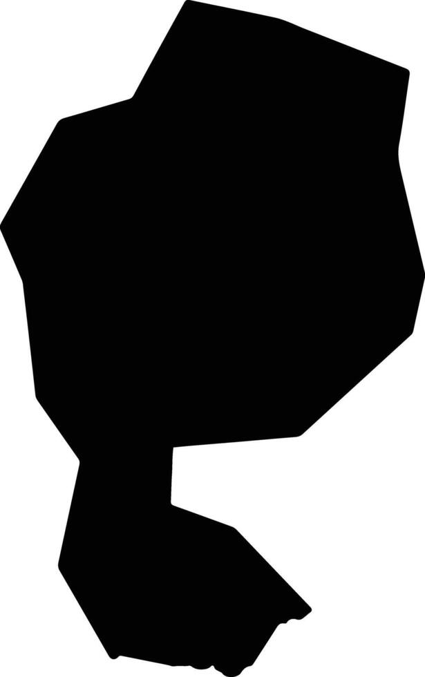 Devin Bulgaria silhouette map vector