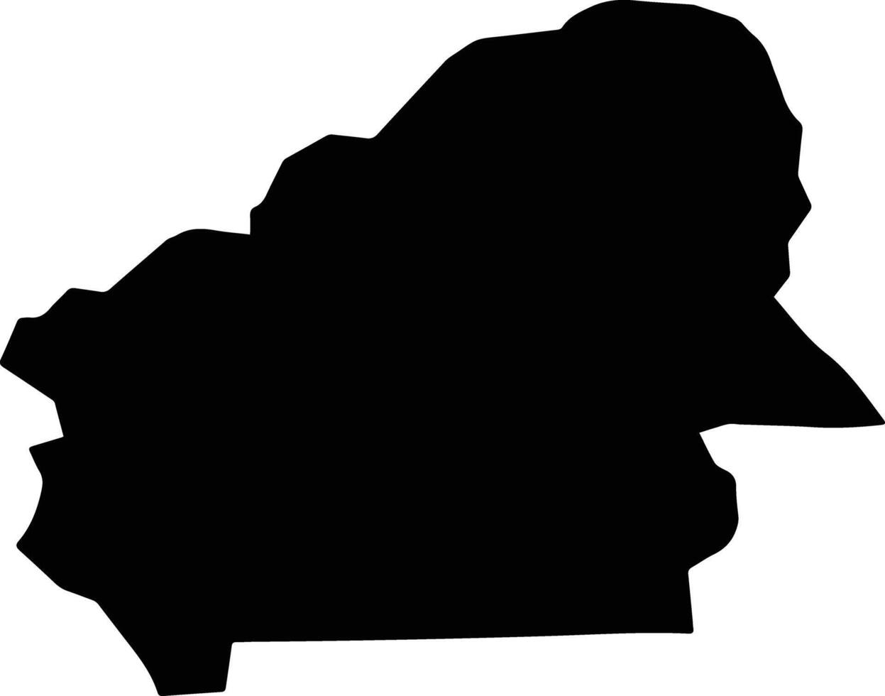 Devon Jamaica silhouette map vector