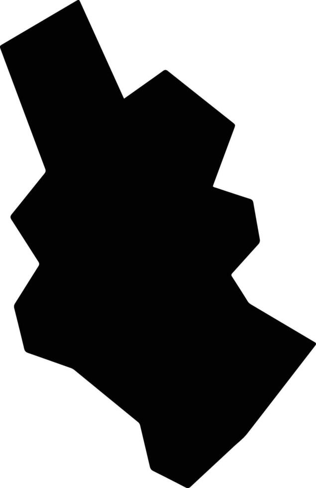 Dezesseis de Novembro Brazil silhouette map vector