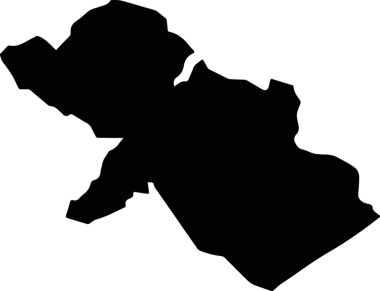 Dias Jamaica silhouette map vector