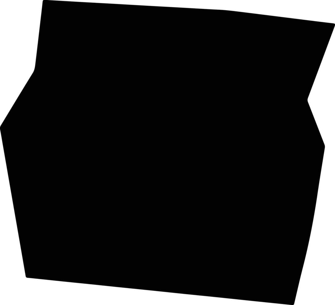 Dickson United States silhouette map vector