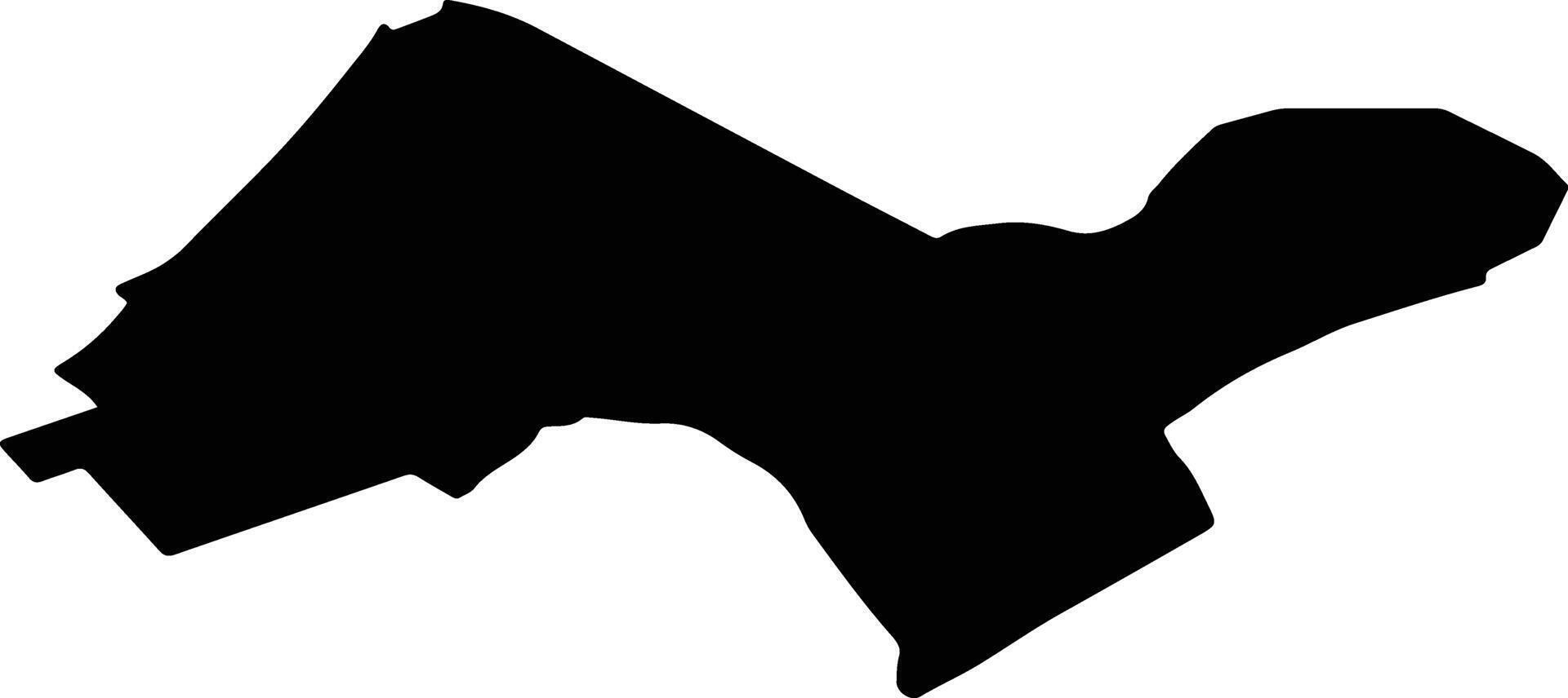 Diemen Netherlands silhouette map vector