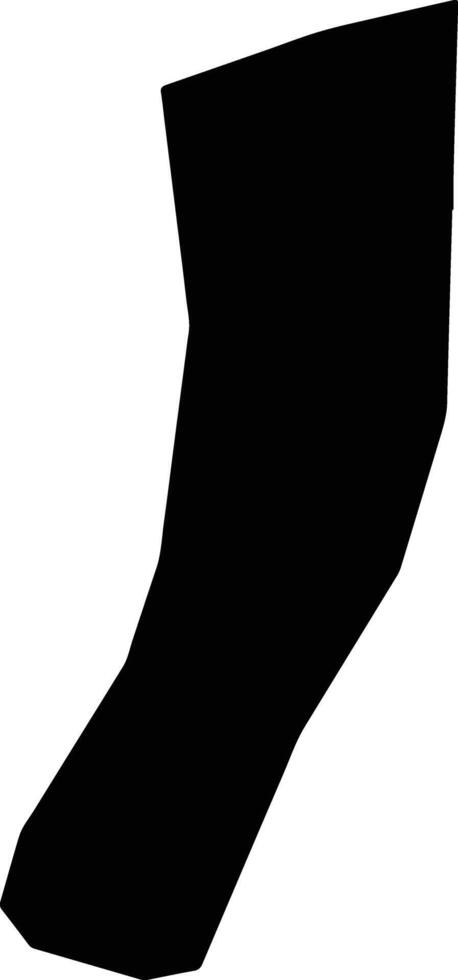Dimes Palau silhouette map vector